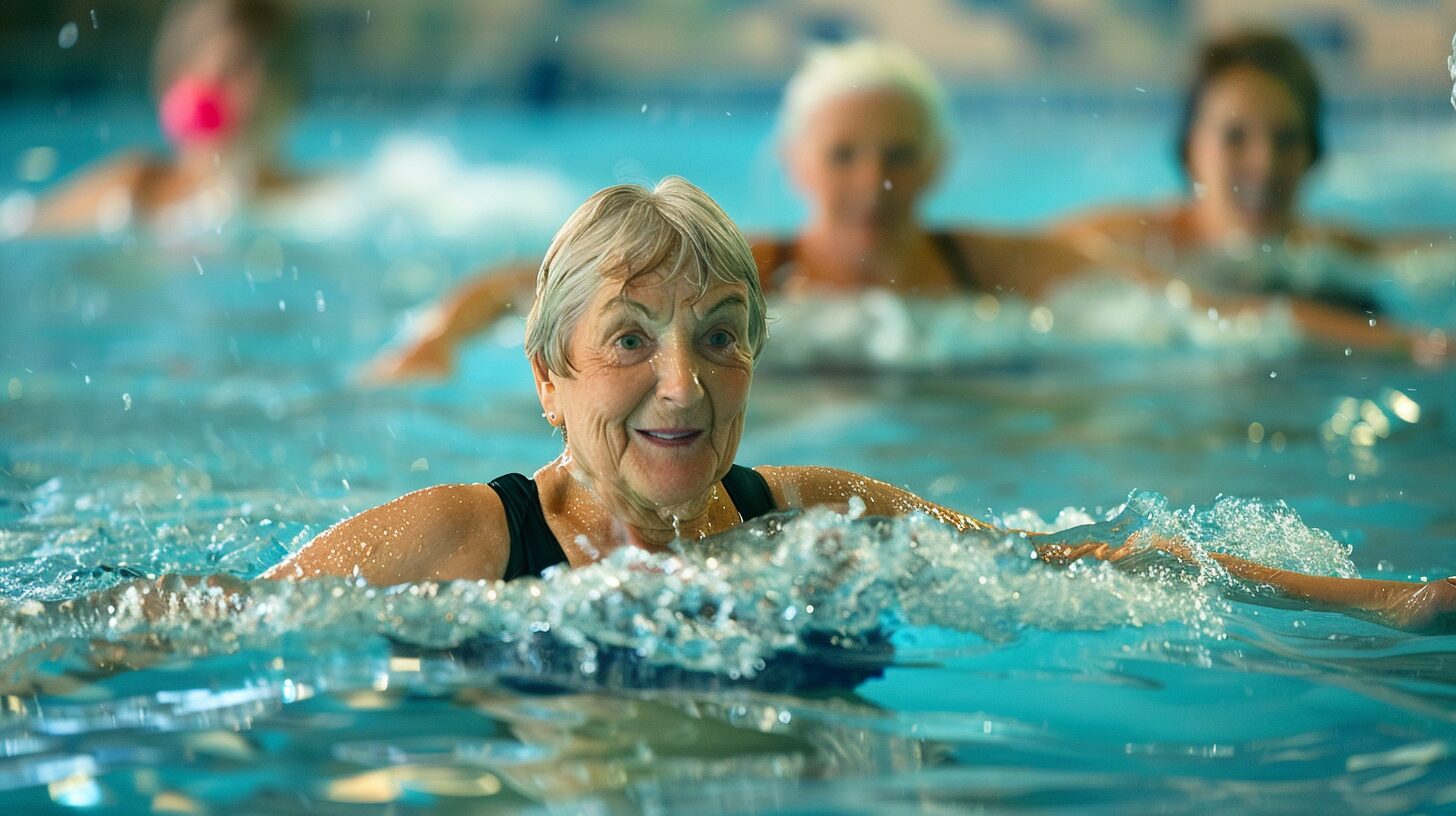 10 Splashy Water Aerobics Exercises for All Ages!